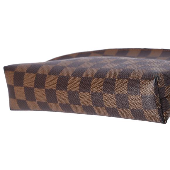 Louis Vuitton Pochette Cosmetic GM Pouch N23345 Ebene Damier Canvas - Picture 4 of 6